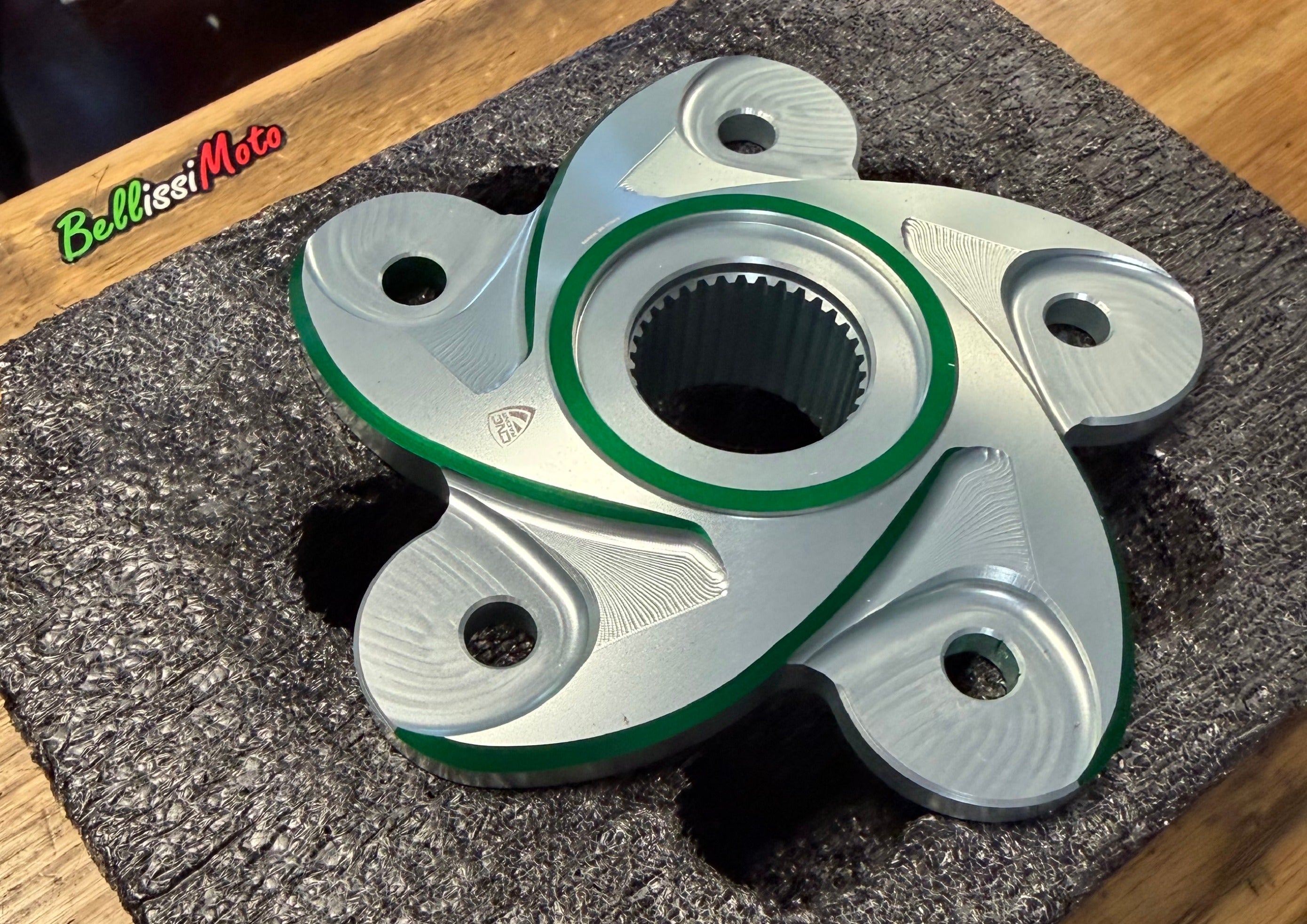 CNC Racing NEW STYLE Two Color Small Rear Sprocket Flange for Ducati