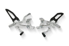 CNC Racing RPS Adjustable Rearset for the Ducati Panigale V4 / S / R - with Carbon Heel guard