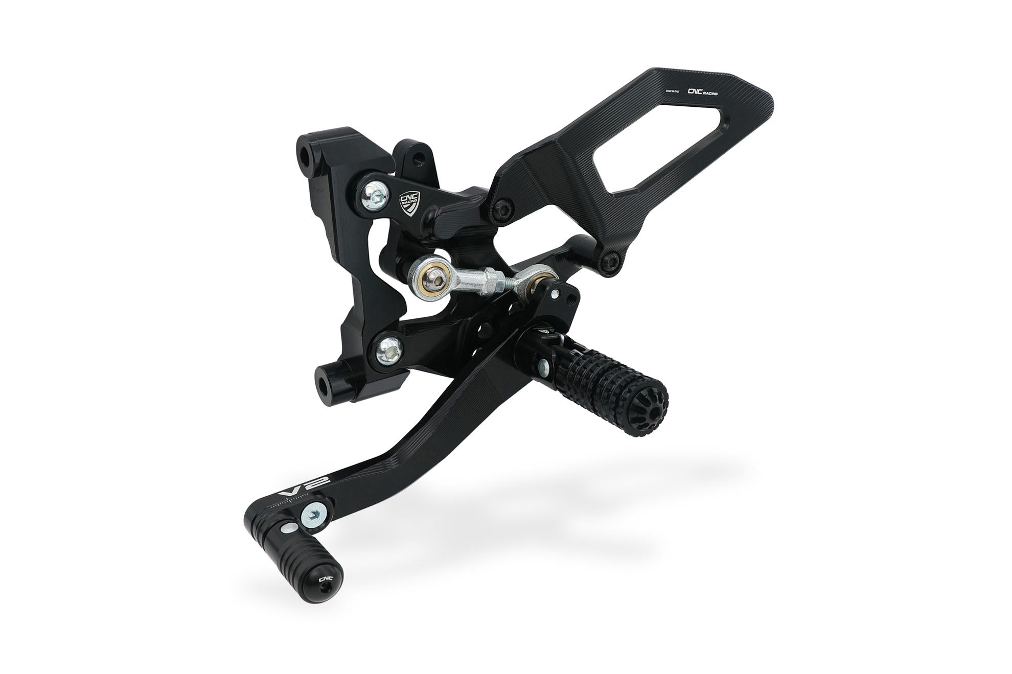CNC Racing RPS Adjustable Rearset for the Ducati Streetfighter V2 (22-24)