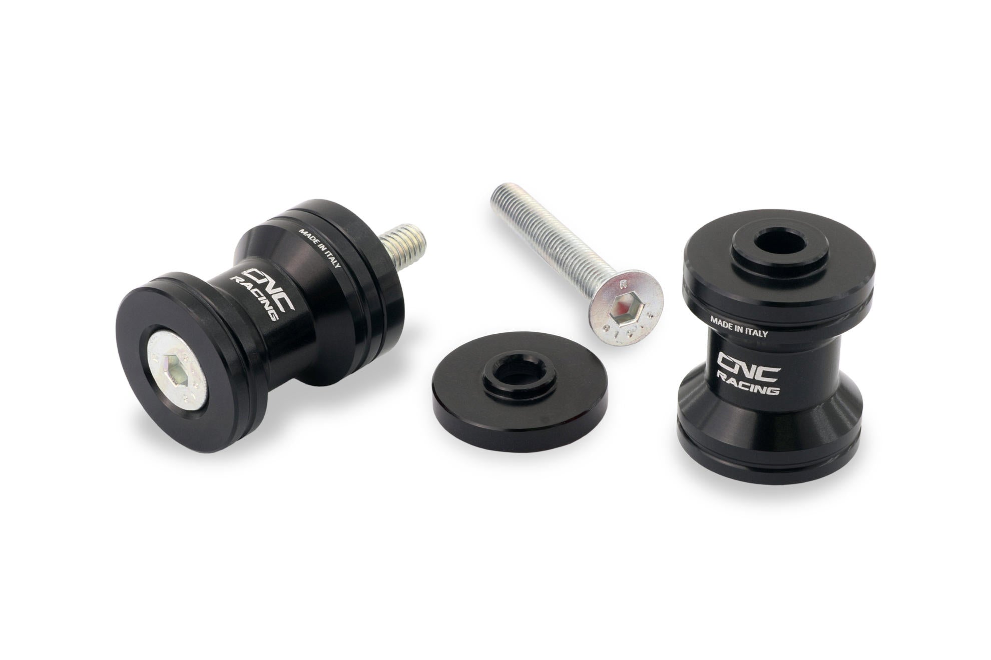 CNC Racing Swing Arm Spools for the Ducati DesertX (all) & Panigale / Streetfighter V4 (2025+) (M8)