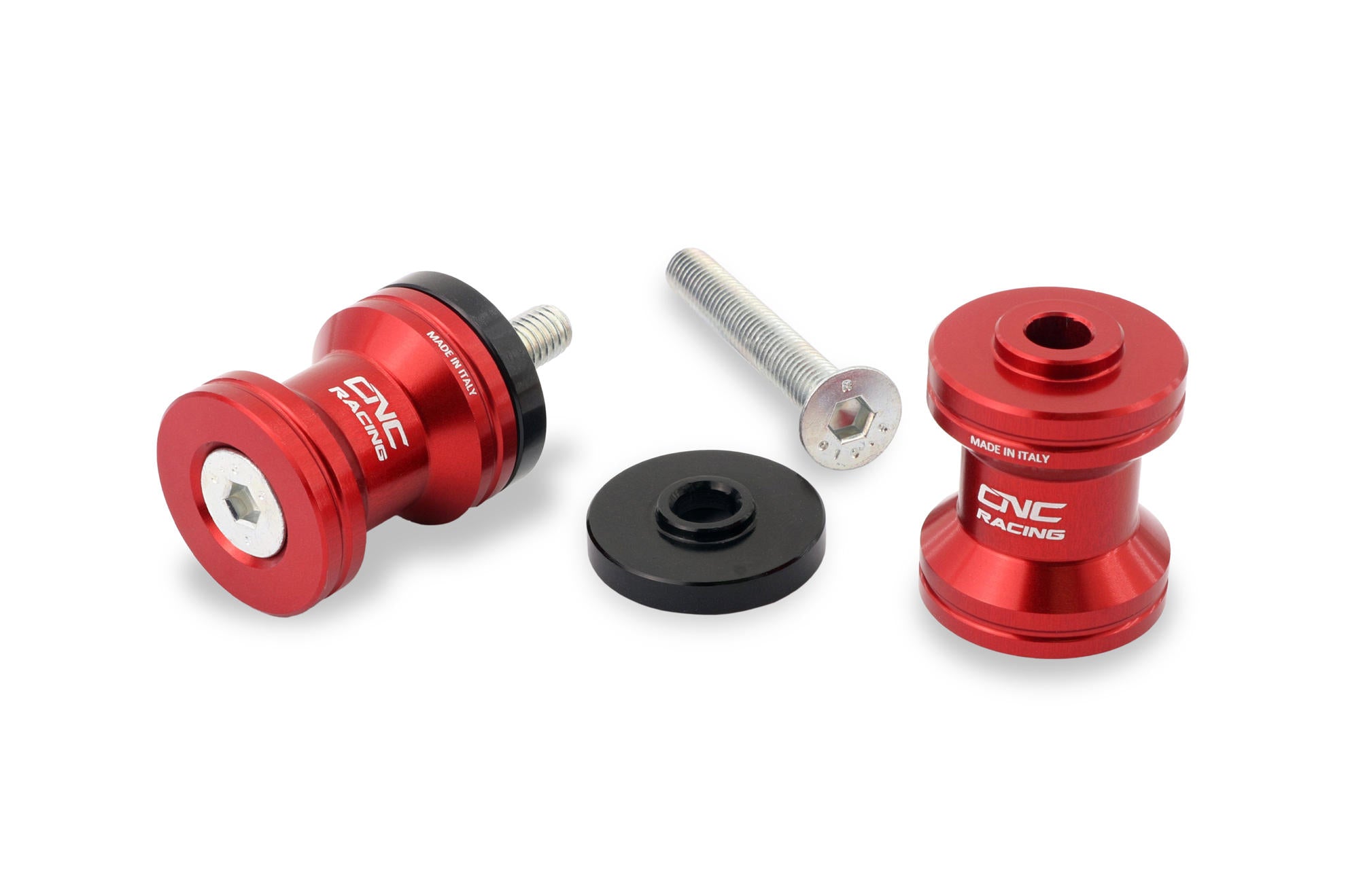 CNC Racing Swing Arm Spools for the Ducati DesertX (all) & Panigale / Streetfighter V4 (2025+) (M8)