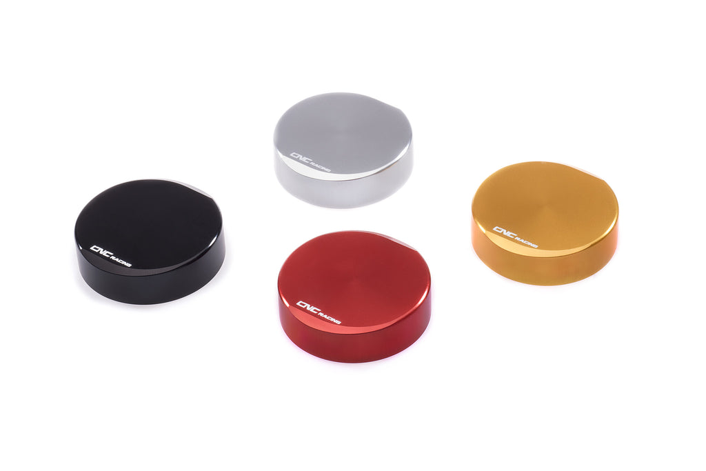 CNC Racing 'TOUCH' Clutch or Rear Brake Reservoir Cap for Honda Kawasaki KTM Suzuki Triumph and Yamaha