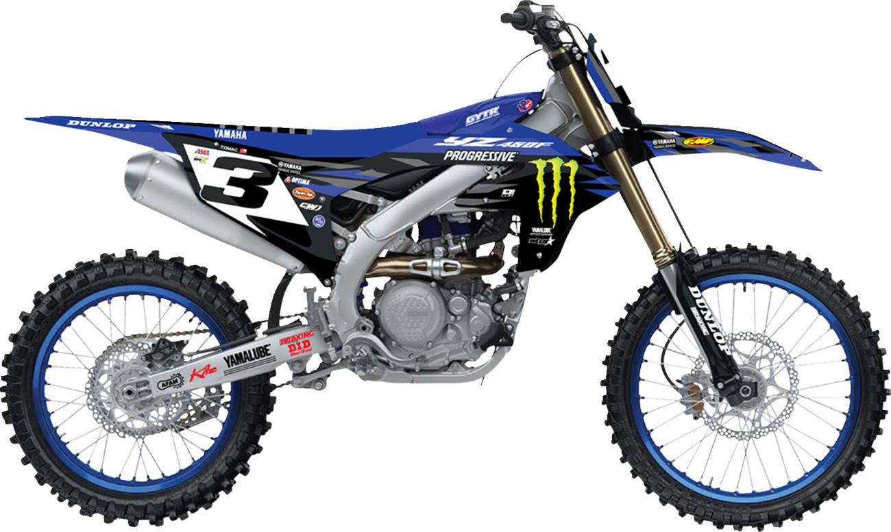 D'COR Visuals Complete Graphics Kit - '25 Monster Energy