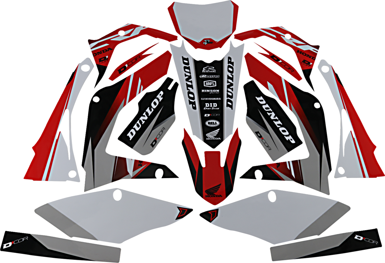 D'COR Visuals Complete Graphics Kit - Cor 9 Honda