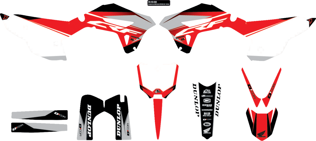 D'COR Visuals Complete Graphics Kit - Cor 9 Honda