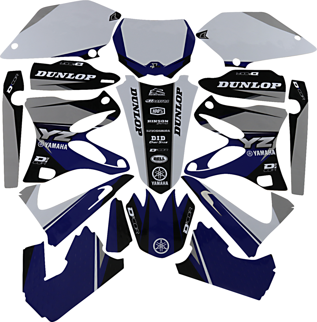 D'COR Visuals Complete Graphics Kit - Cor 9 Yamaha