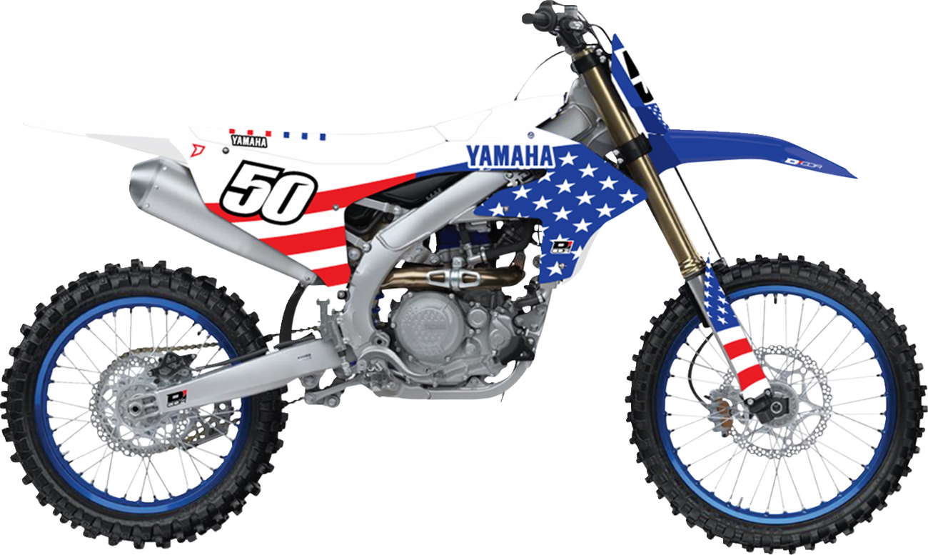 D'COR Visuals Complete Graphics Kit - USA Yamaha