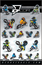 D'COR Visuals Decal Sheet