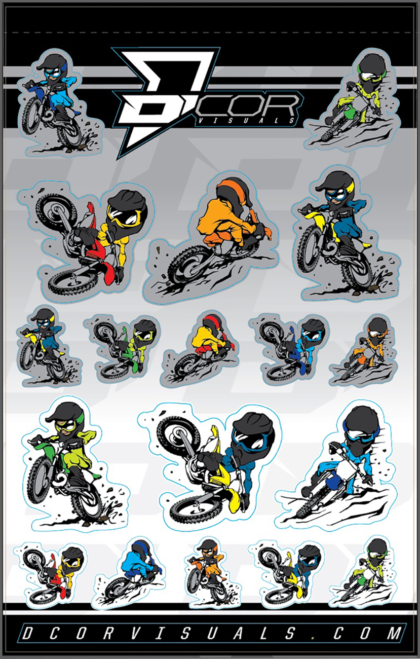 D'COR Visuals Decal Sheet