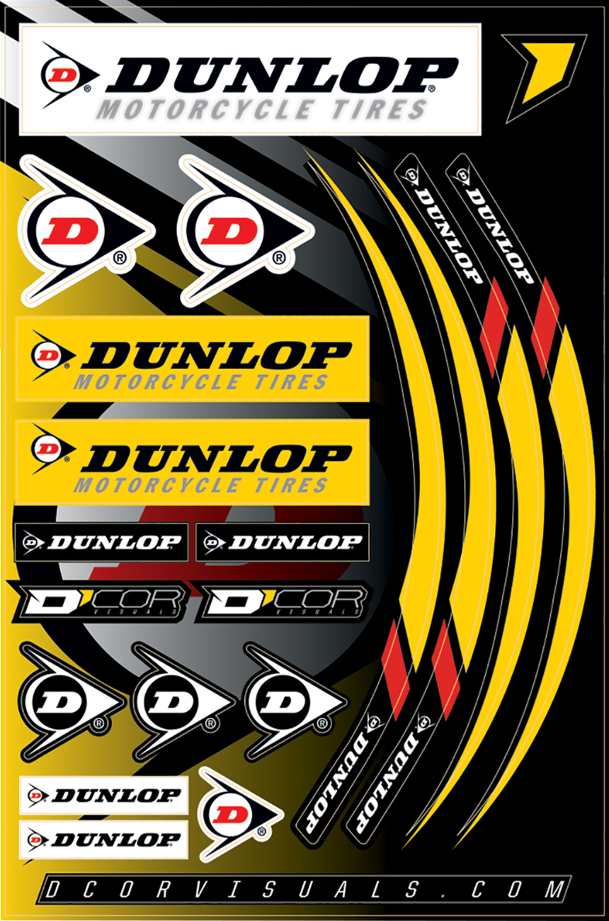 D'COR Visuals Decal Sheet - Dunlop