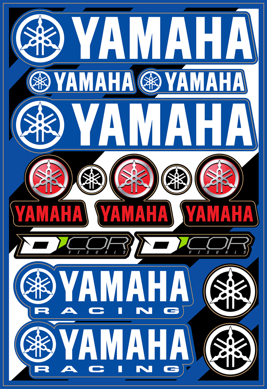 D'COR Visuals Decal Sheet - Yamaha Cor2