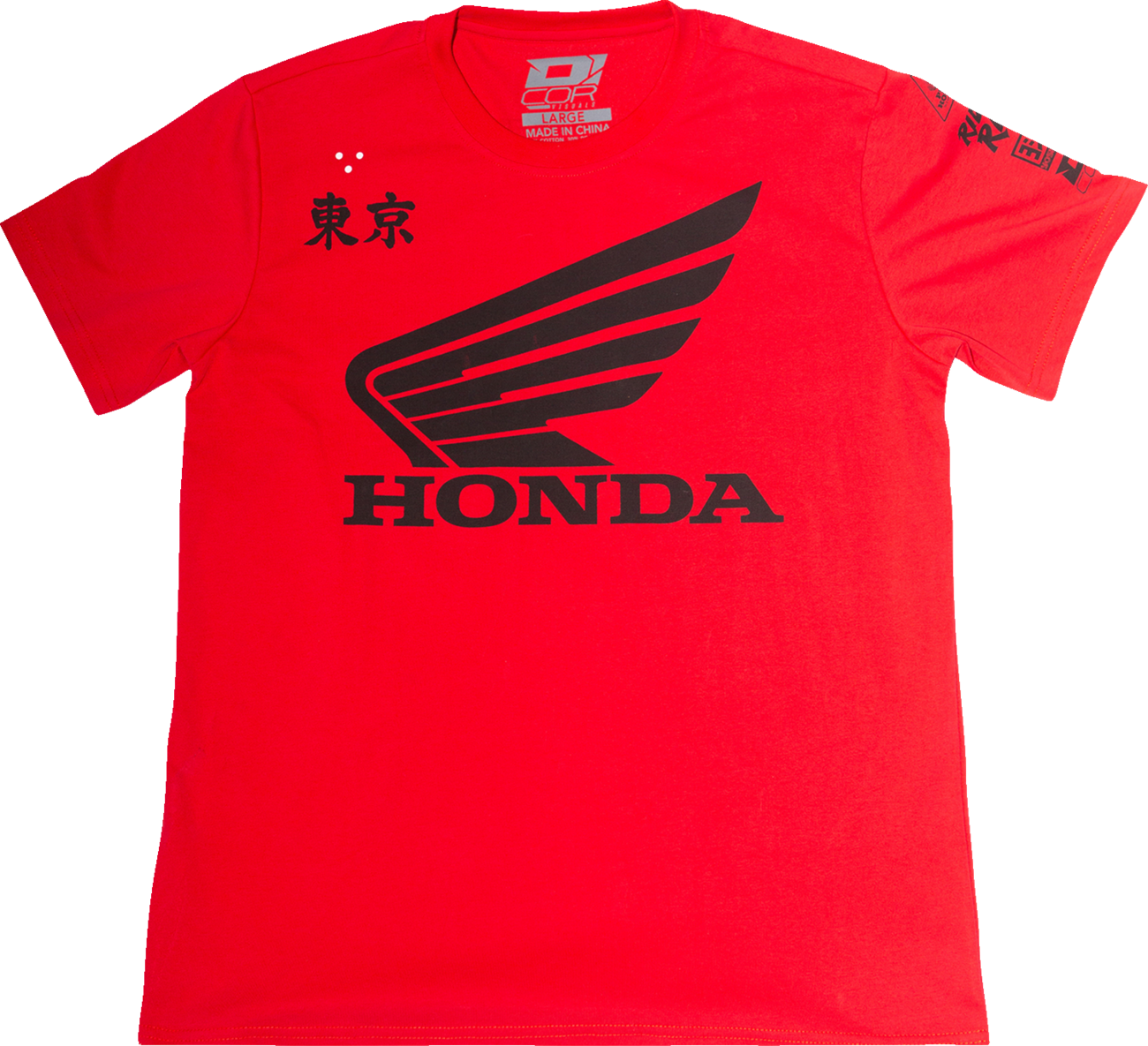 D'COR Visuals Factory T-Shirt - Red