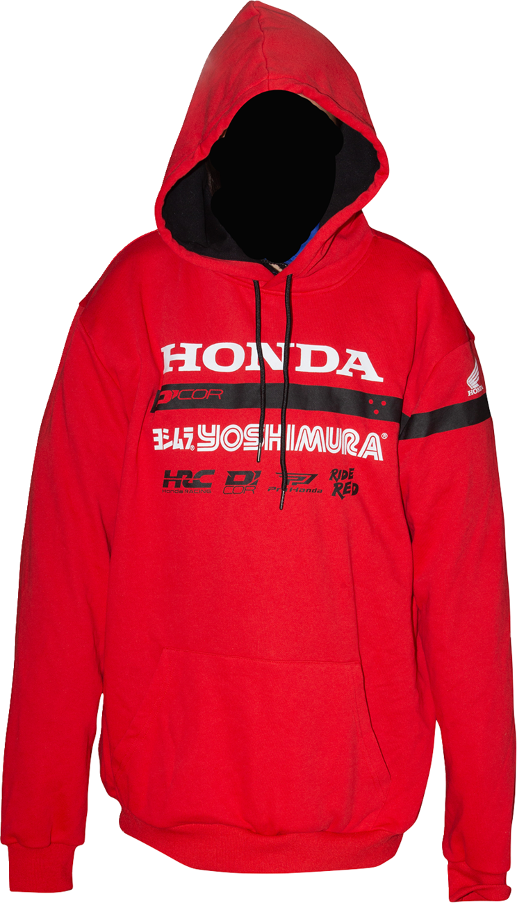D'COR Visuals Factory2 Sweatshirt - Red