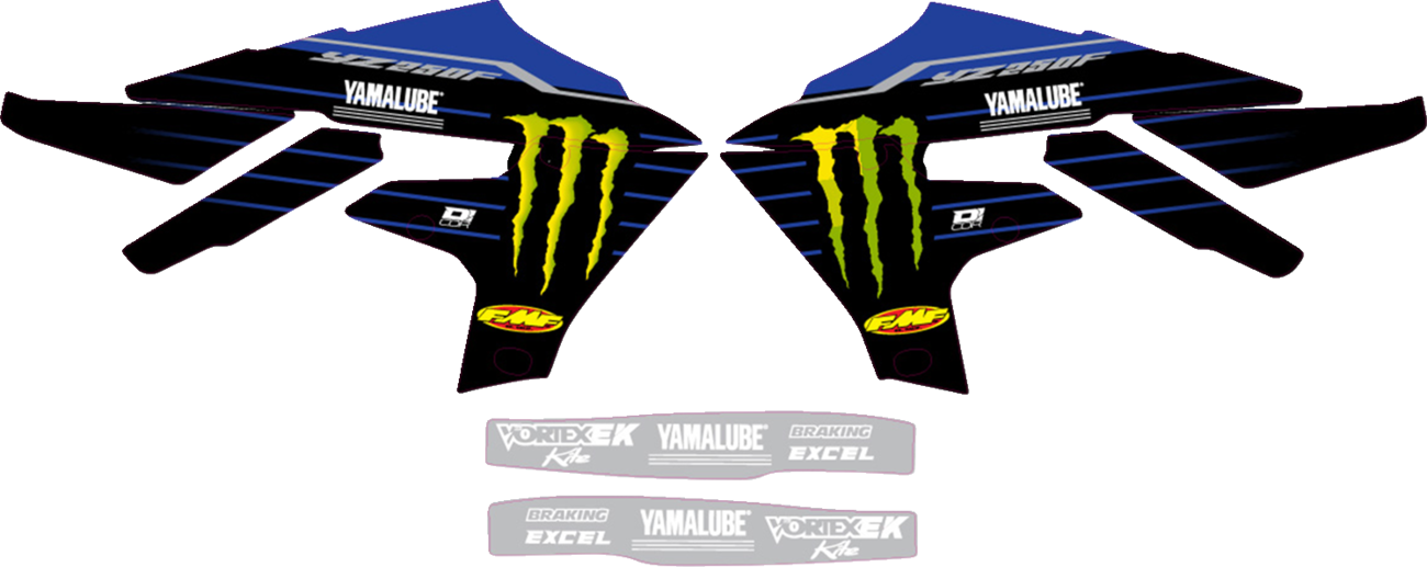 D'COR Visuals Graphic Kit - '22 Star Yamaha