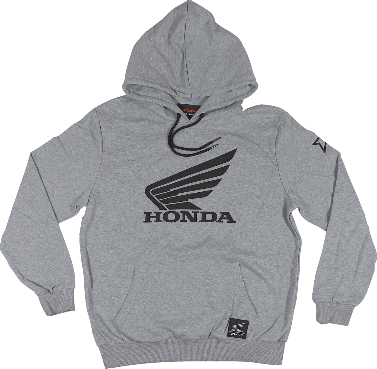 D'COR Visuals Honda Wing Sweatshirt - Gray