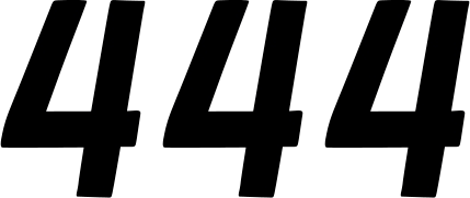 D'COR Visuals Race Number Plate - Race Number Plate