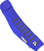 D'COR Visuals Seat Cover - Blue w/ Dark Gray Ribs