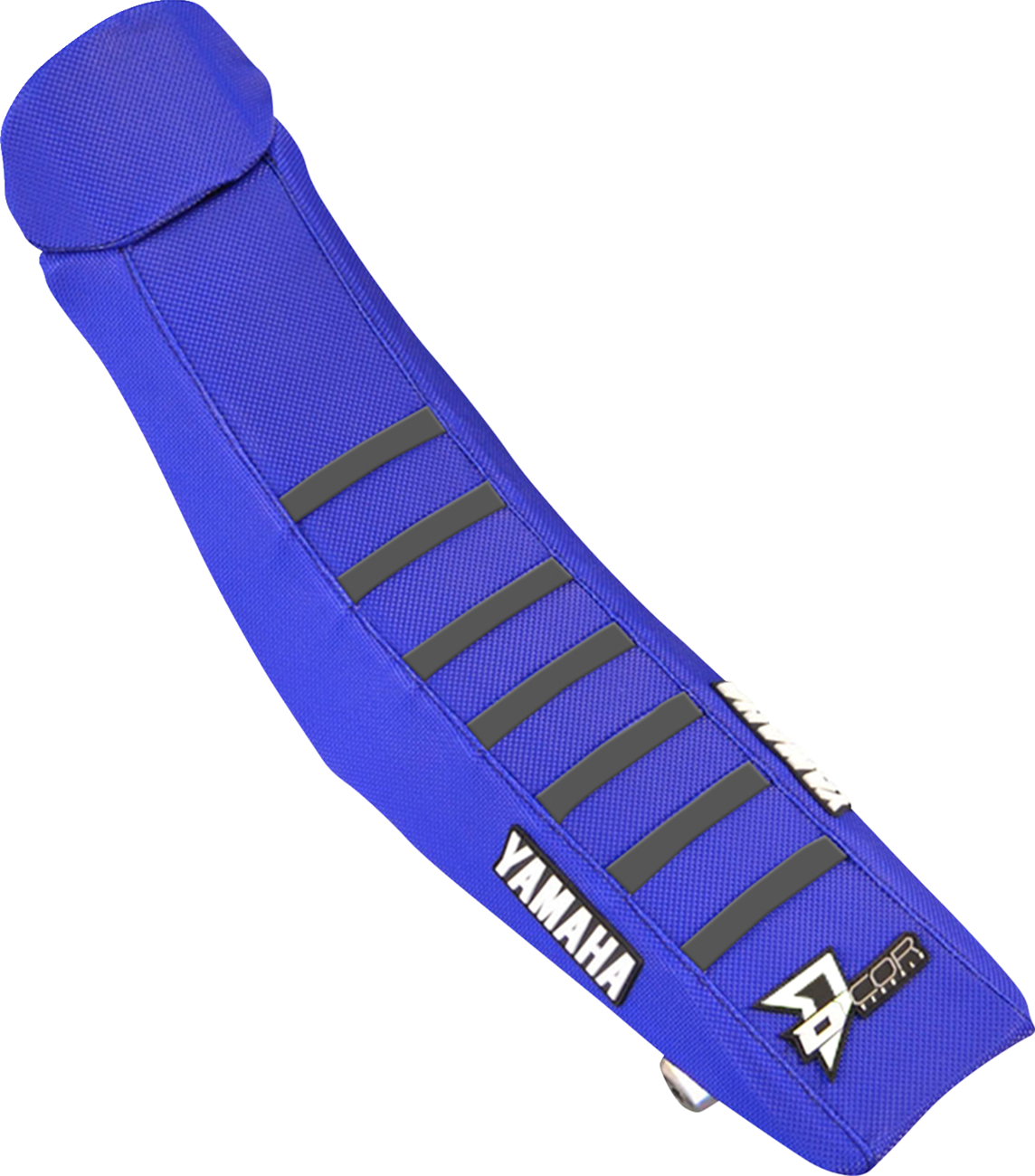 D'COR Visuals Seat Cover - Blue w/ Dark Gray Ribs