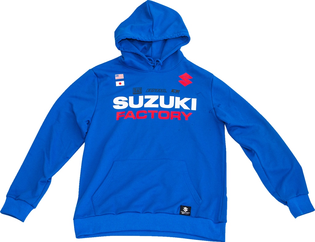 D'COR Visuals Suzuki Factory Sweatshirt - Blue