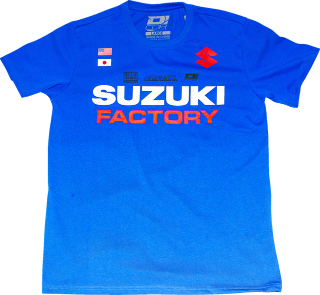 D'COR Visuals Suzuki Factory T-Shirt