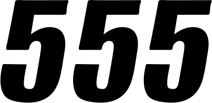 D'COR Visuals SX Plate Number - #5