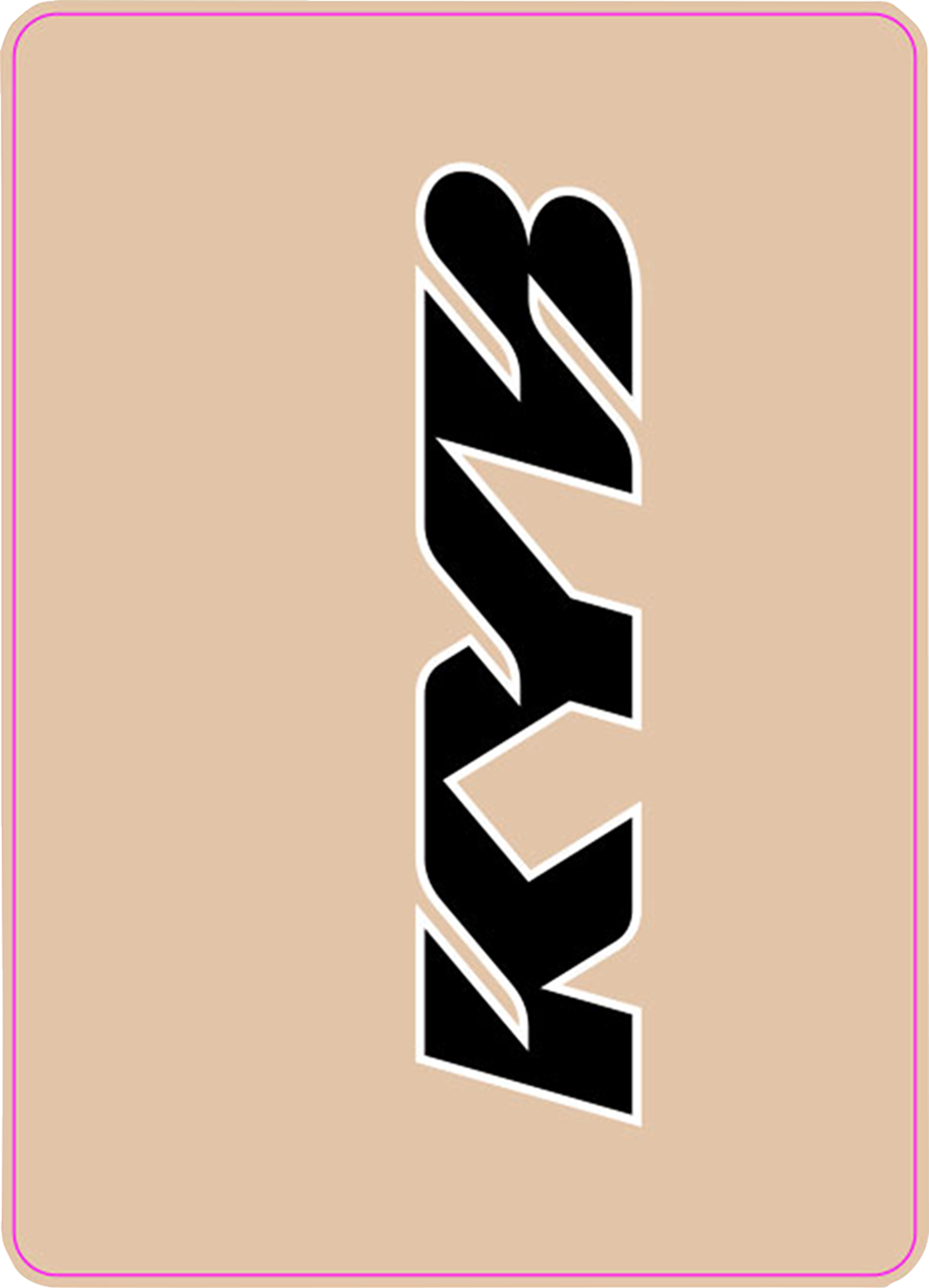 D'COR Visuals Upper Fork Decal - KYB