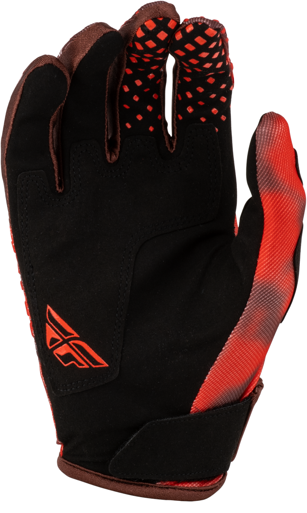 FLY Racing Kinetic Blur Gloves (2027) - Red / Maroon - View 10
