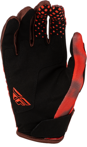 FLY Racing Kinetic Blur Gloves (2027) - Red / Maroon - View 12