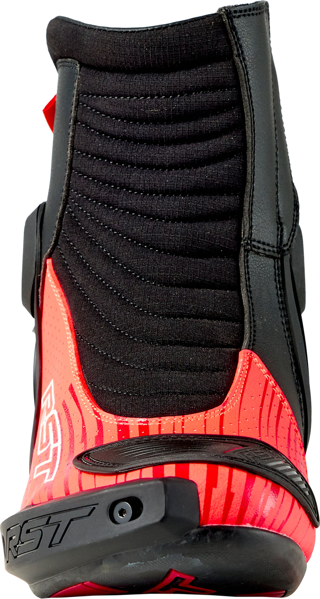 RST TracTech Evo III Short CE Men's Boot - Black / Fluorescent Red - View 8