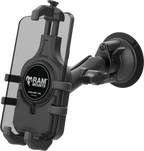 RAM Mounts RAM-B-166-PD5U Quick-Grip Pro Suction Cup Phone Mount