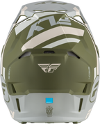 FLY Racing Formula CP Seal Helmet (2026) - Stone / Khaki / Olive - View 7