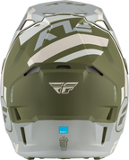 FLY Racing Formula CP Seal Helmet (2026) - Stone / Khaki / Olive - View 23