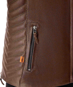 RST Roadster Air CE Women's Leather Jacket - Brown - View 14