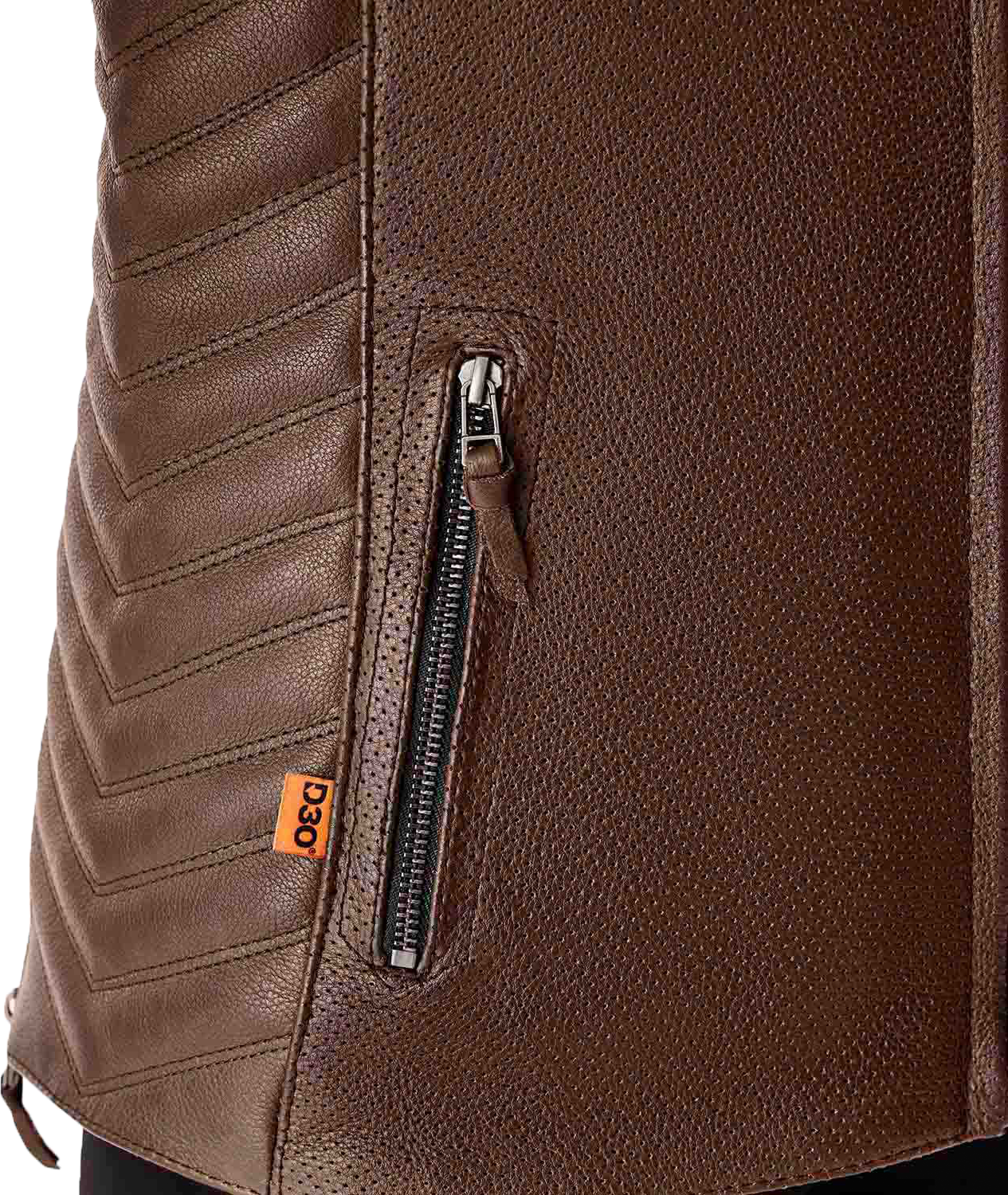 RST Roadster Air CE Women's Leather Jacket - Brown - View 14