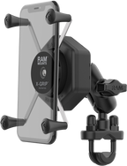 RAM Mounts RAM-B-149Z-UN10-462 X-Grip Vibe-Safe Large Phone Mount with U-Bolt Base Medium