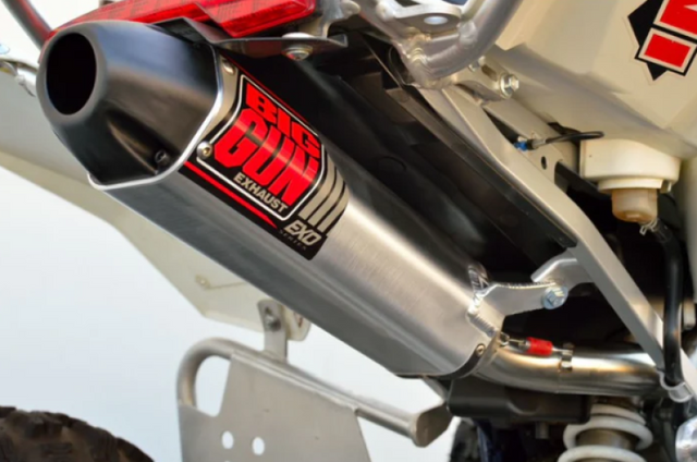 13-5462 Big Gun 06-10 Suzuki LT-R 450 QuadRacer EXO Aluminum Slip On Exhaust