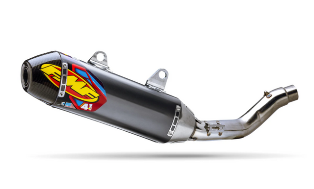 FMF Racing Yamaha WR450F / YZ450FX 2019-2026; Yamaha YZ450F 2018-2026 Factory 4.1 RCT Stainless SL (Slip-On) w/ Carbon End Cap 044443