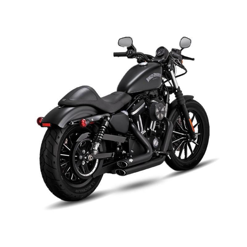 Vance & Hines HD 18-22 Fatboy/Blackout Shortshots Staggered PCX Full System Exhaust