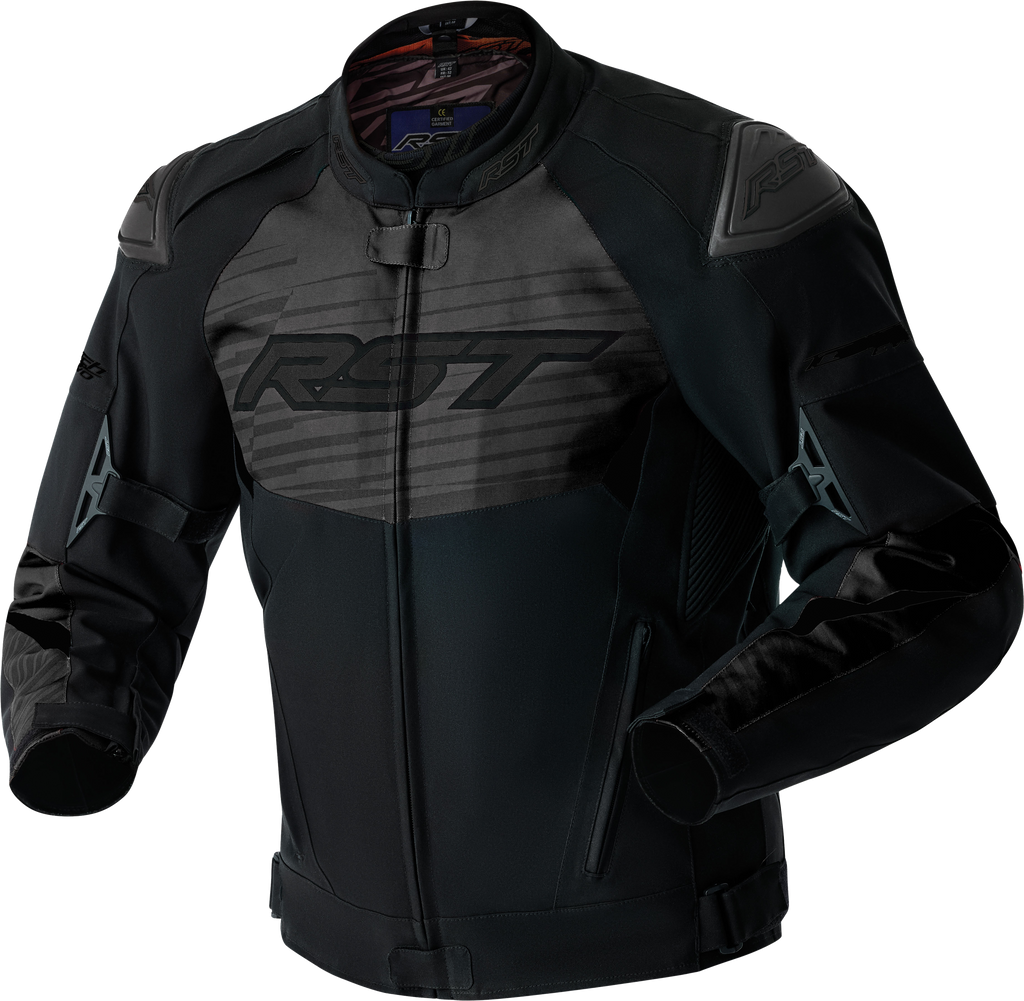RST Tractech Evo 5 CE Men's Textile Jacket - Black - View 1