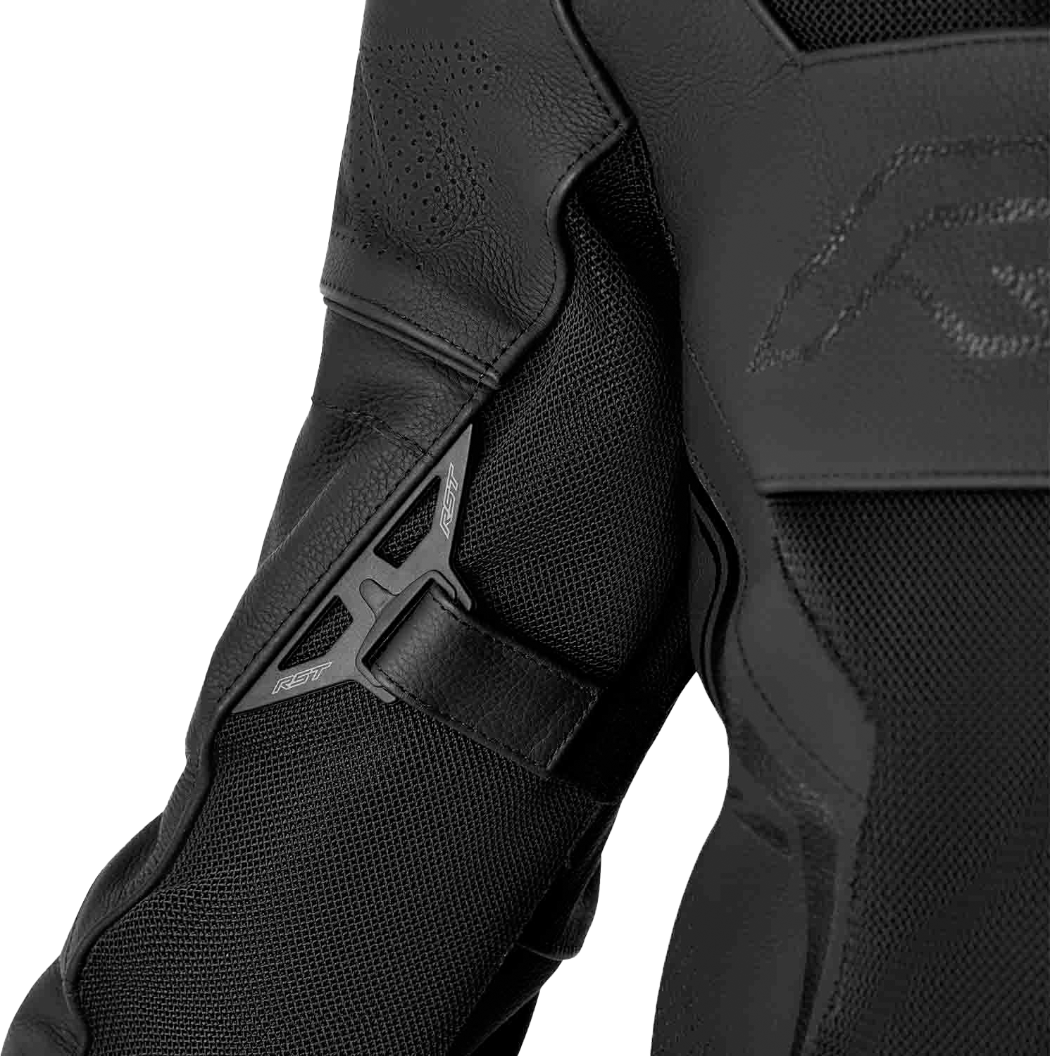 RST S-1 Mesh CE Men's Leather Jacket - Black - View 5
