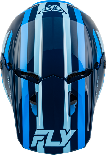 FLY Racing Kinetic Sync Helmet (2027) - Navy / Blue / Light Blue - View 27