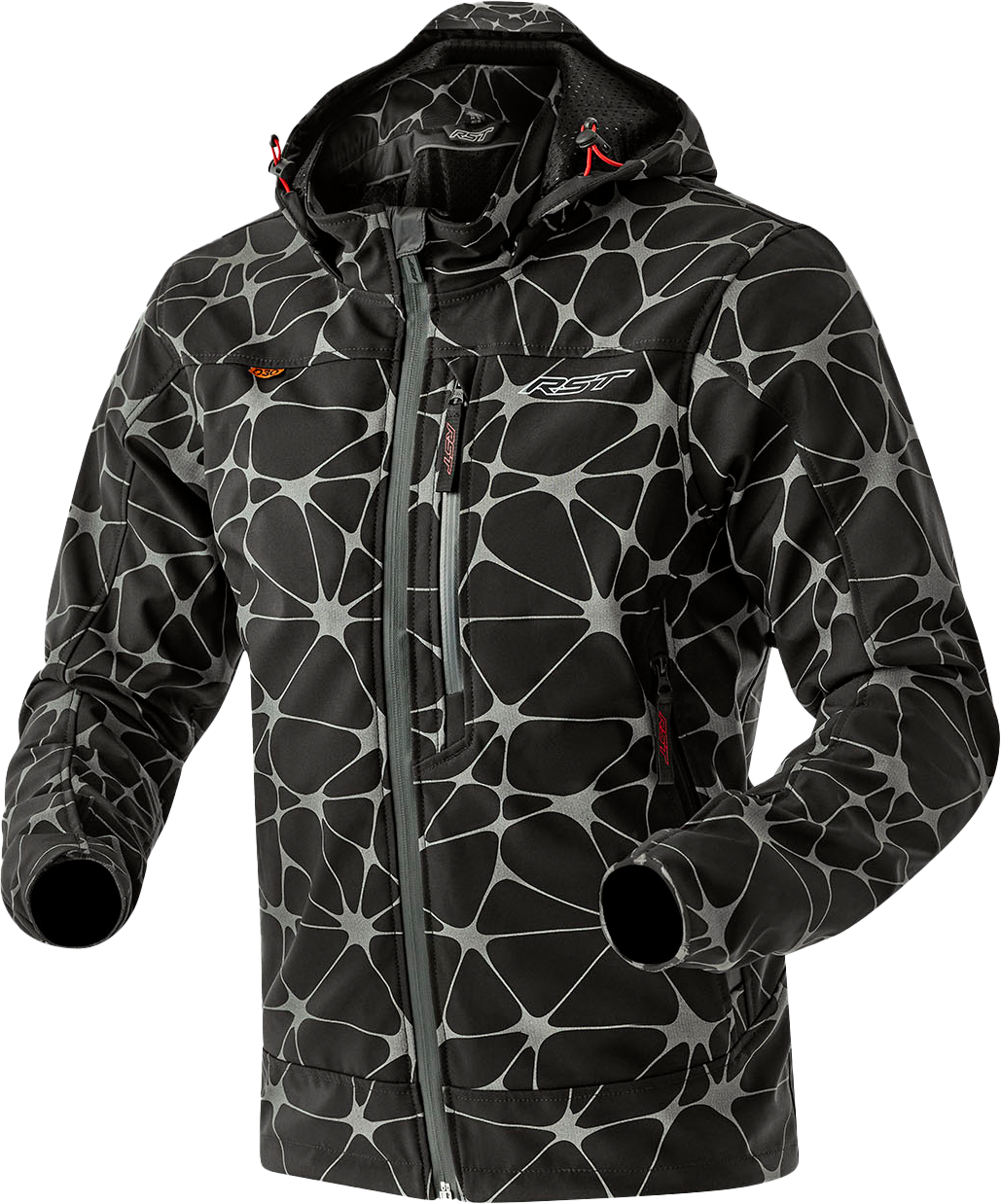 RST Havoc CE Men's Textile Jacket - Black / Grey - View 4