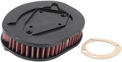 K&N HD-1212 High-Flow Air Filter For Harley-davidson XL1200C Sportster Custom, Harley-davidson XL1200CX Roadster, And Harley-davidson XL1200NS Iron