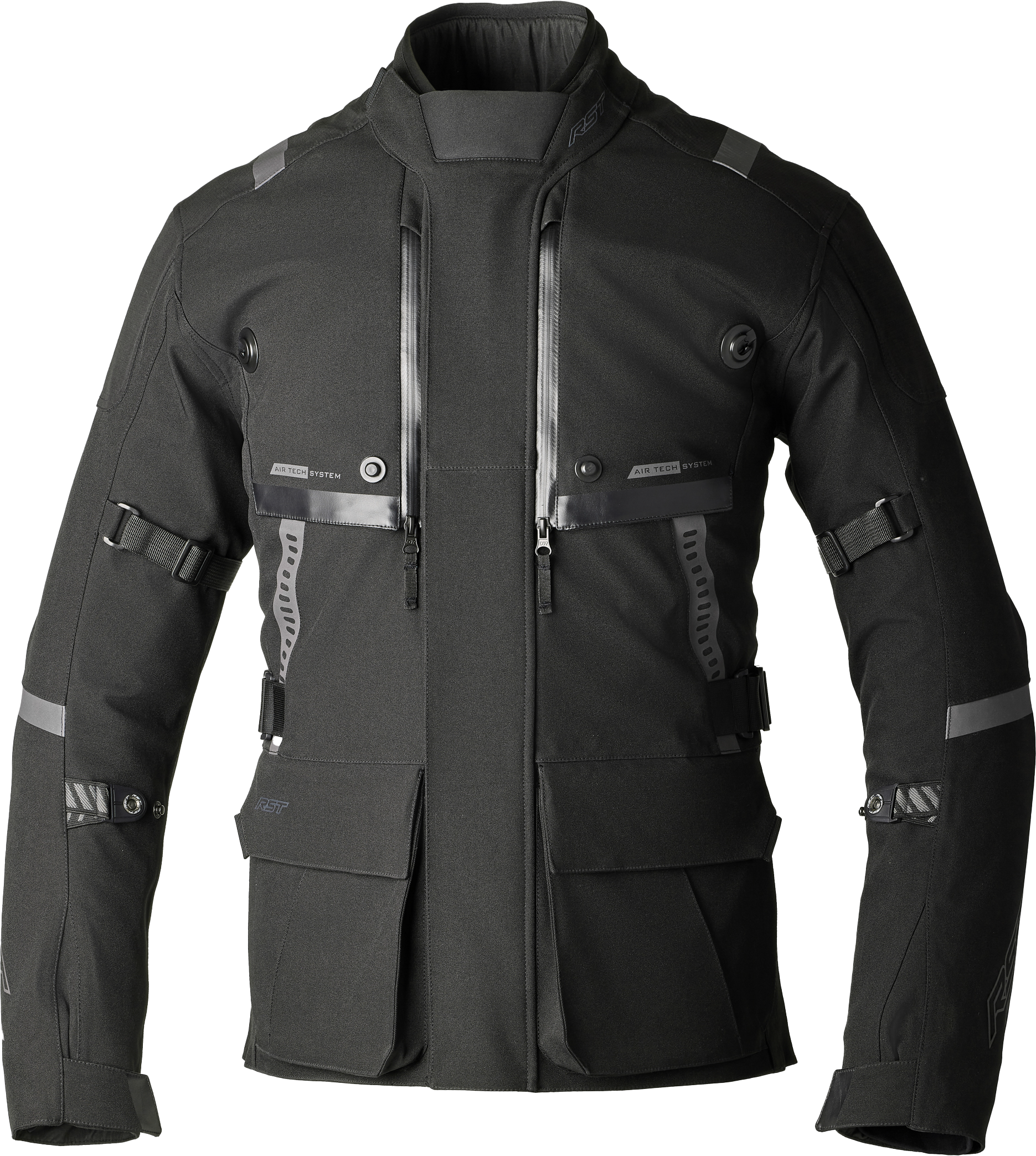 RST Pro Series Vulcan CE Men's Textile Jacket - Black - View 3