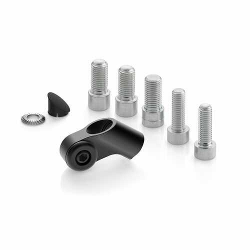 Rizoma Universal Mirror Adapter - Side Mount Black - BS713B