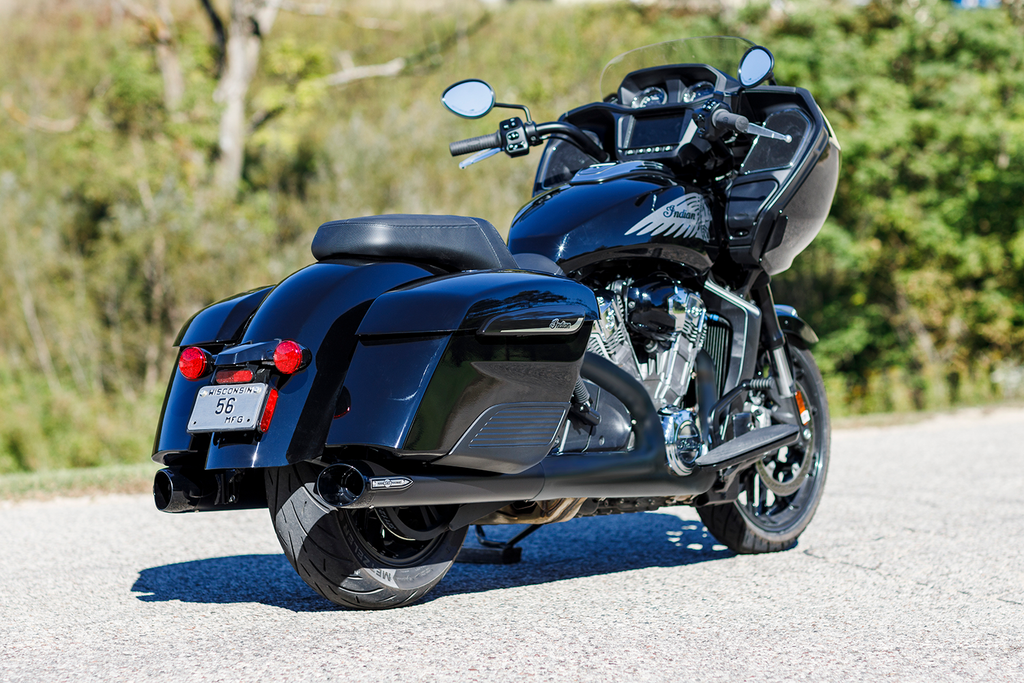 4" Broadhead Slip-On Mufflers - Slash Cut - Black