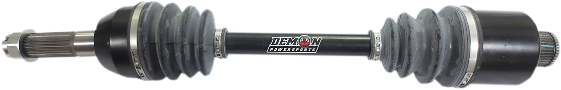 DEMON Complete Heavy-Duty Axle — Front Right/Front Left - Axle / Complete / Heavy-Duty / Front Left/Right / Polaris 0214-1342