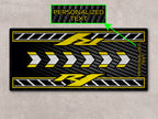 MPM Motorcycle Mat for Yamaha R1 - 50th Anniversary Edition - MM7472
