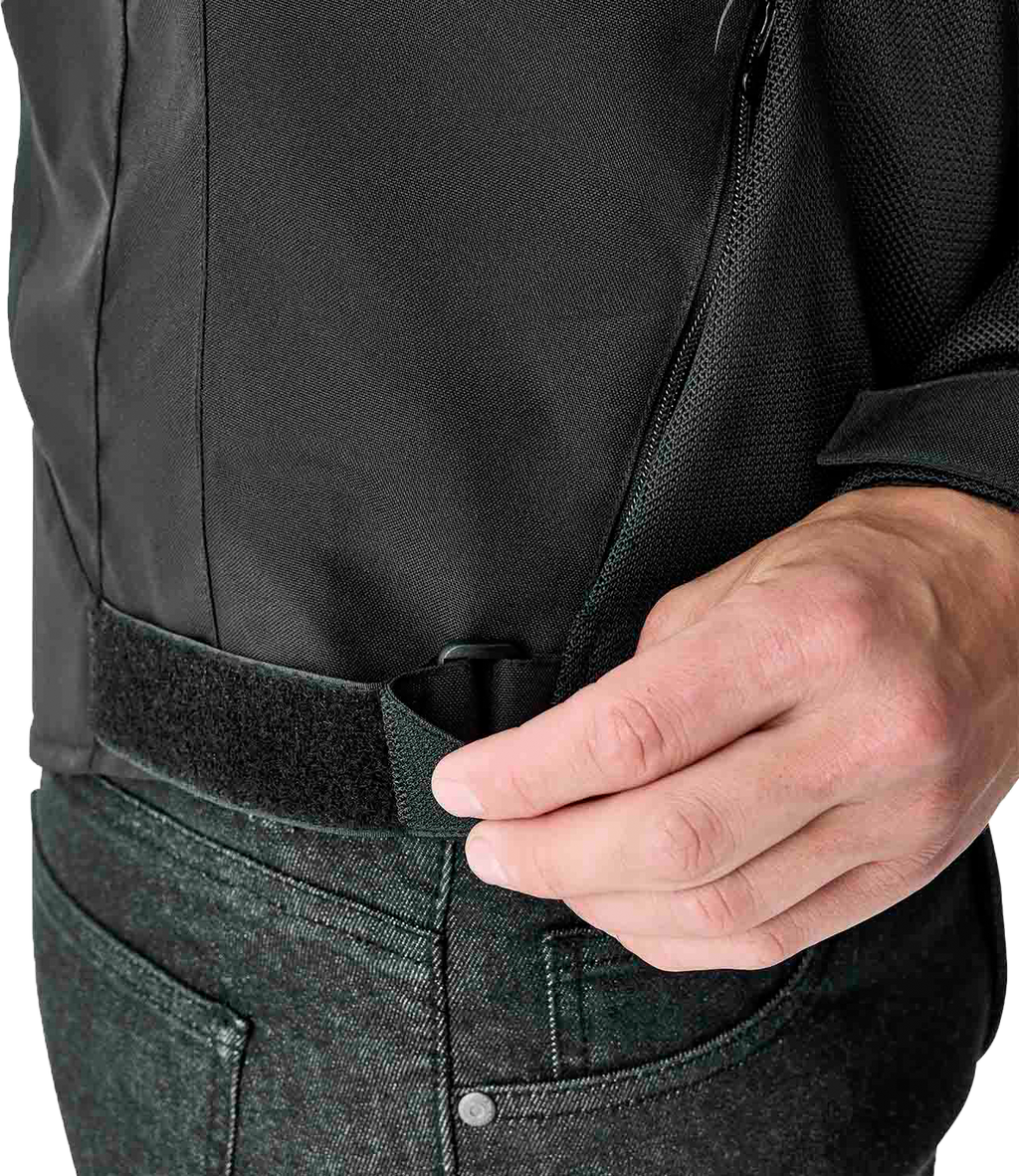 RST S-1 Mesh CE Men's Textile Jacket - Black - View 6