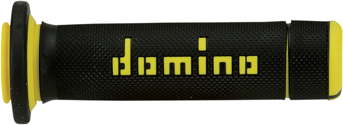 Domino ATV Grips - Black/Yellow